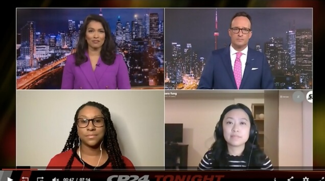 Sara Fung CP24 Ontario Budget: No Paid Sick Days With Reshmi Nair & Nick Dixon